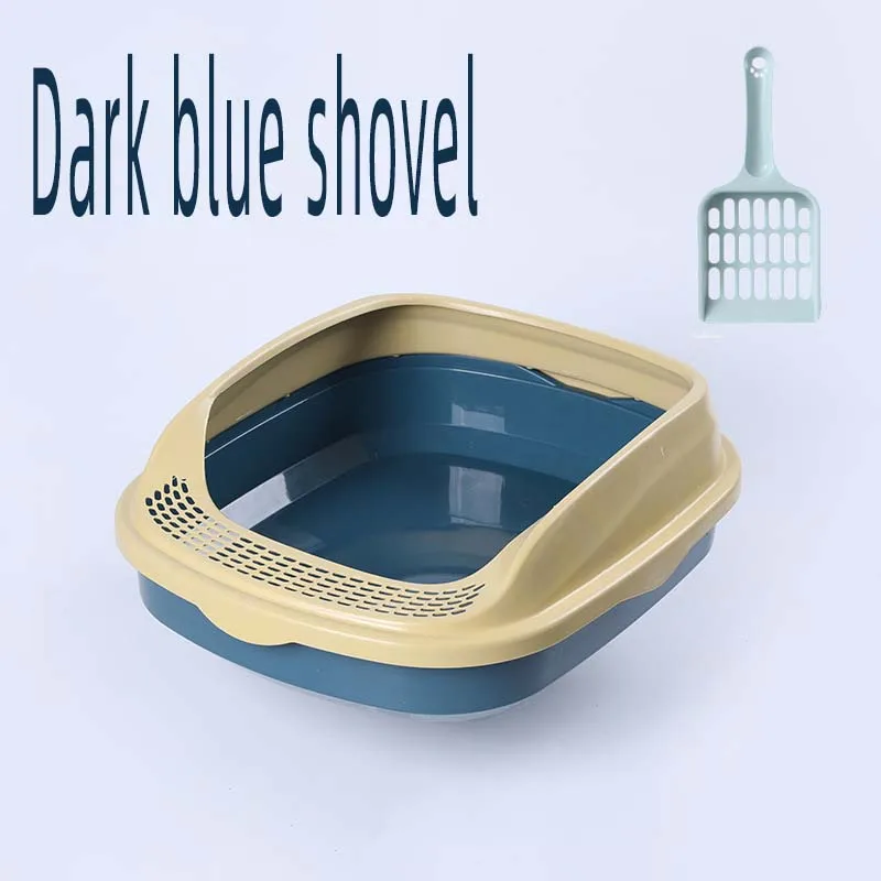dark blue shovel