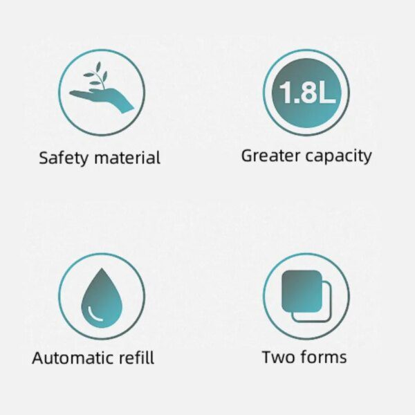 Gamelle Chat & Chien Double Bol avec Distributeur d’Eau Automatique