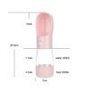 84107-a61558.jpg Bouteille eau portable gourde promenade chien chat 8 coloris