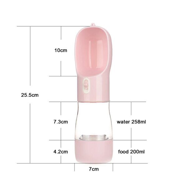 84107-a61558.jpg Bouteille eau portable gourde promenade chien chat 8 coloris