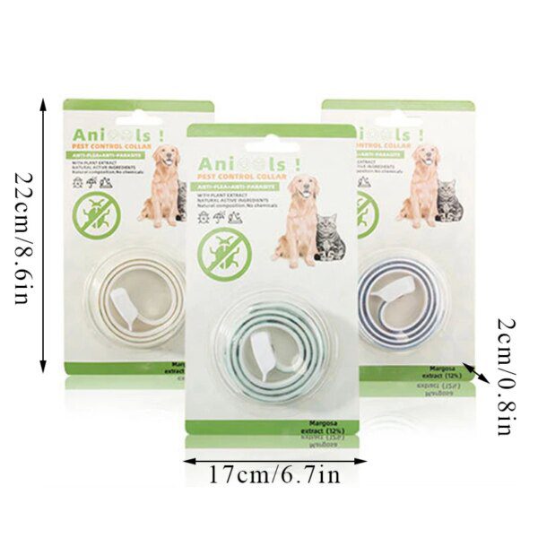 Collier Anti-Puce & Anti-Tique pour Animaux – Nylon Extensible