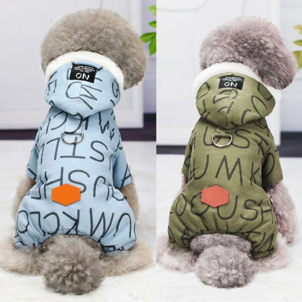 84427-a8096c.jpg Veste d'hiver chaude pour chien, manteau à capuche pour petit et moyen