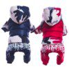 Manteau à capuche imperméable et chaud pour chien & chiot – Automne