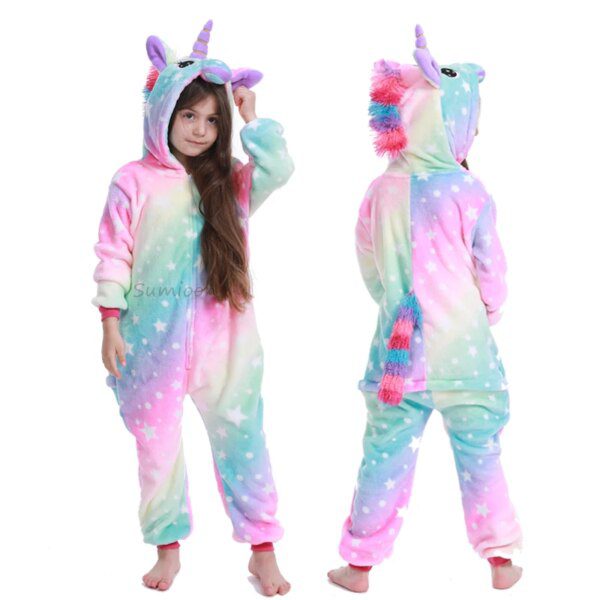 Pyjama licorne fille Kigurumi Pikachu pour fille