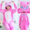 combinaison pyjama unisexe, vêtements de nuit, licorne, Panda, flanelle, pyjama