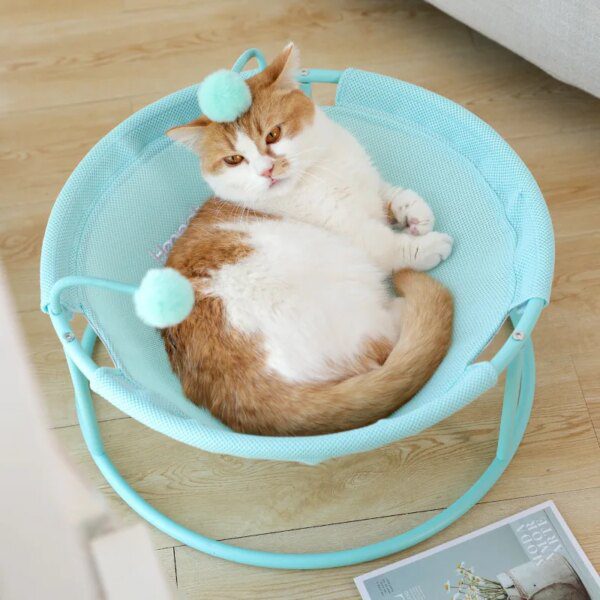 Hamac de Fenêtre avec Matelas pour Chats & Chiens – Niche d’Intérieur