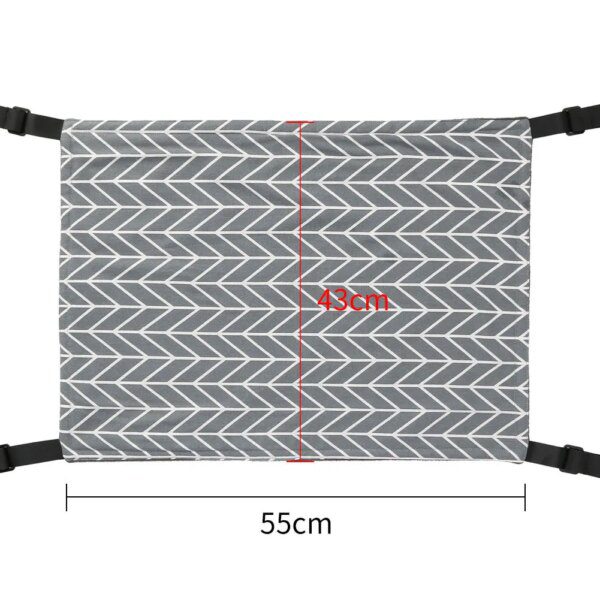 Hamac d’hiver pour chat en tissu – Nid suspendu doux