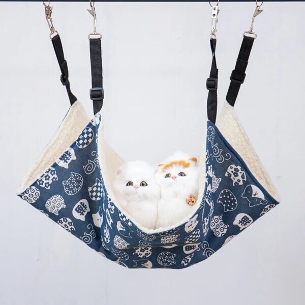 hamac pour chat Lit suspendu pour chat mignon, siège solaire confortable