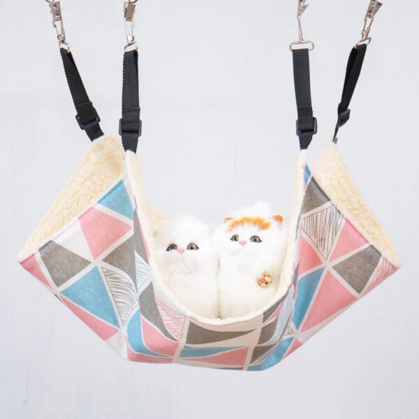 hamac pour chat Lit suspendu pour chat mignon, siège solaire confortable
