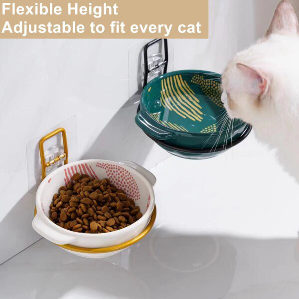 Gamelle Surélevée pour Chat – Accessoires Premium