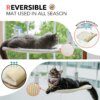 Hamac de fenêtre pliable pour chat – Perchoir suspendu sans fil