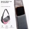 sac de transport pour chat , sac à bandoulière en tissu pour animaux de compagnie