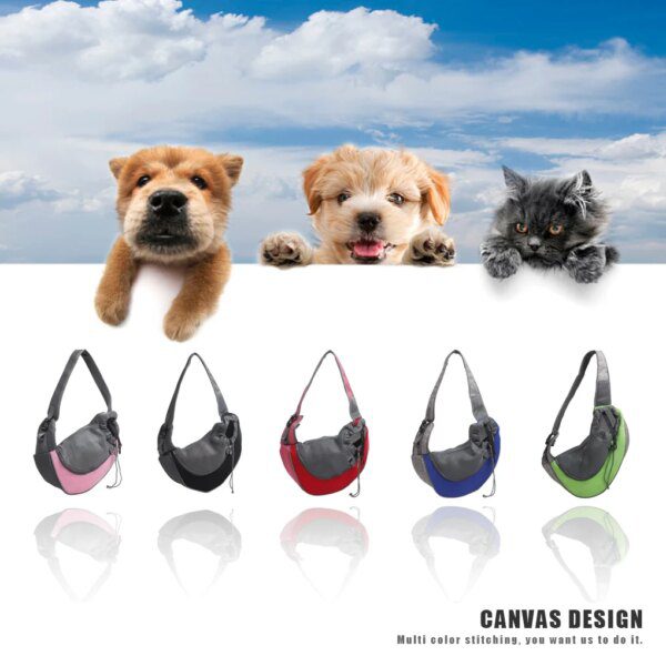 sac de transport pour chat , sac à bandoulière en tissu pour animaux de compagnie