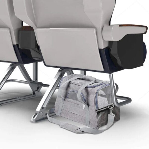 Sac de transport pour chat sécurisé – Respirant, pliable & portable