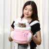 Sac à dos chat en peluche – Sac de poitrine chaud et doux