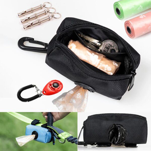 88019-9154d5.jpg sac à excréments pour chien, accessoire de laisse réglable