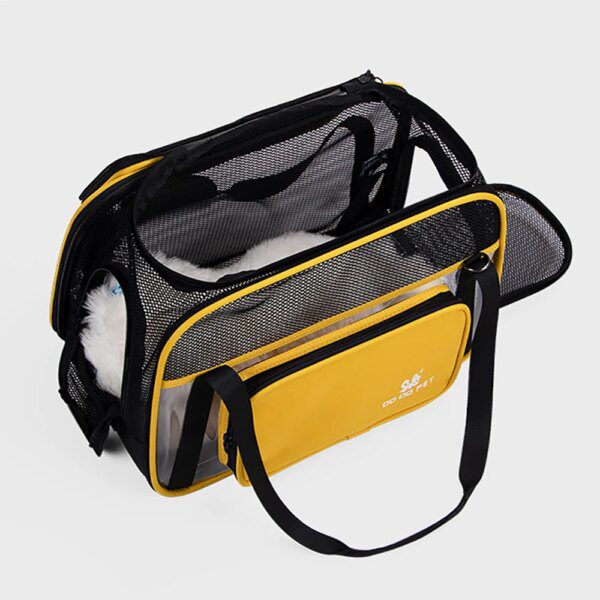 Sac de transport fourre-tout pour chat & chien – Respirant