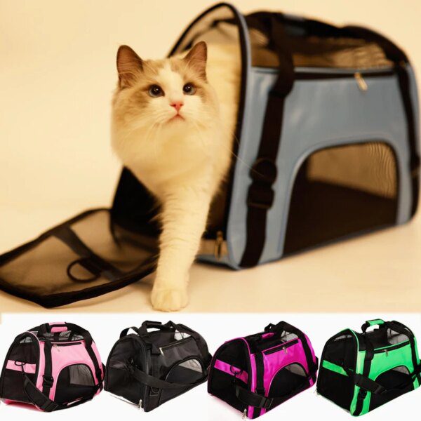 Sac de Transport Souple pour Chat & Chien – Pliable