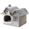 Niche amovible 4 saisons pour petit chien & chat – Tente chaude