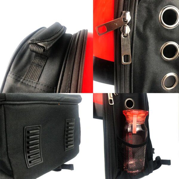 Grand sac à dos capsule pour gros chat – Transport respirant