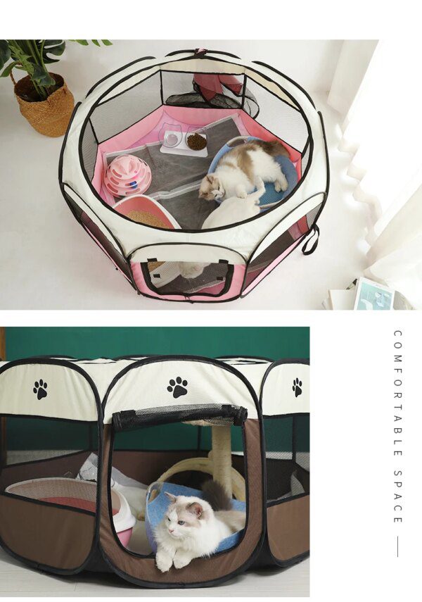 88978-0cfe22.jpg Maison pour chat & chien – Parc intérieur/extérieur pliable