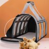 Sac de transport pour chat, en tissu Oxford, pliable, respirant, Portable, 8 couleurs