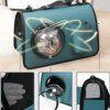 Sac de Transport Capsule Spatiale pour Chat & Petit Chien – Porté Main