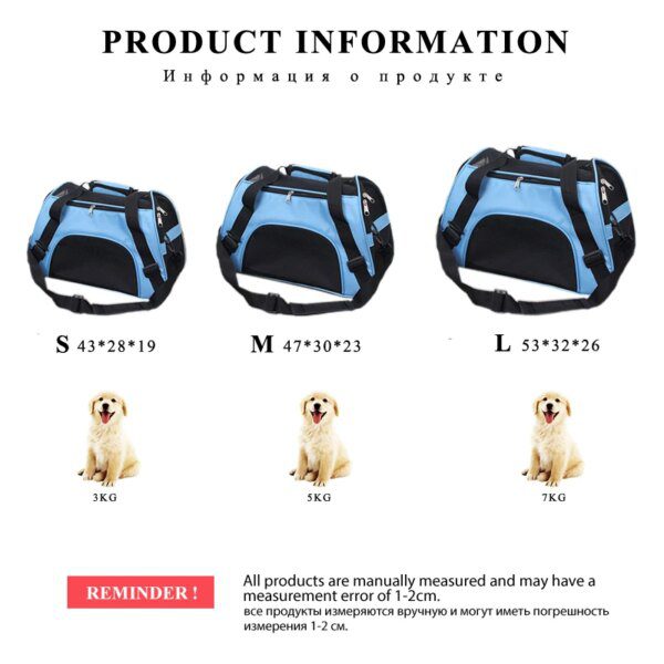 Sac de Transport Respirant pour Chat & Petit Chien – TravelAir
