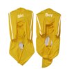 Manteau coupe-vent à capuche couvrant quatre pattes pour chien – Protection