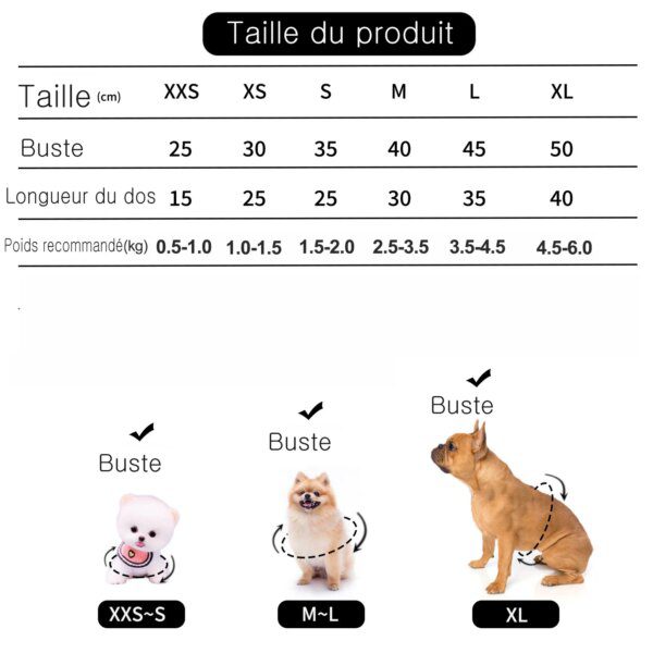 Manteau à capuche en polaire pour chien & chat – Gilet chaud cocooning