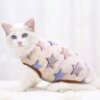 Manteau à capuche en polaire pour chien & chat – Gilet chaud cocooning
