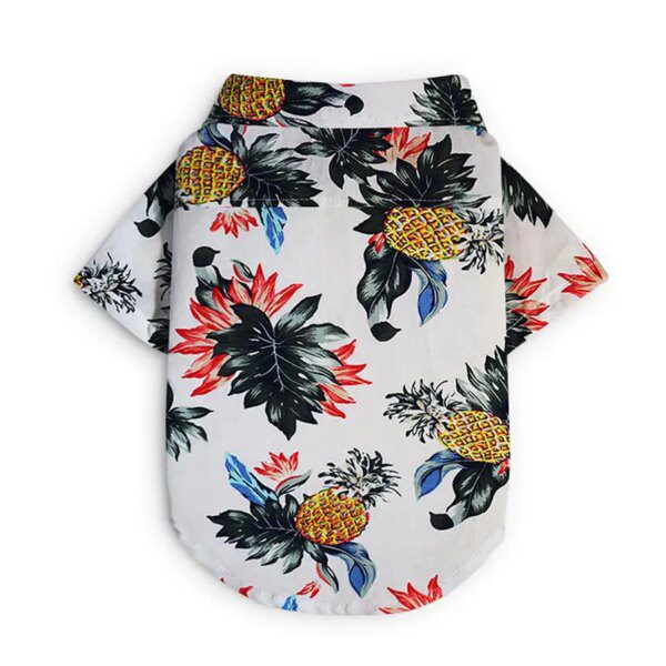 Tee shirt hawaien pour chien