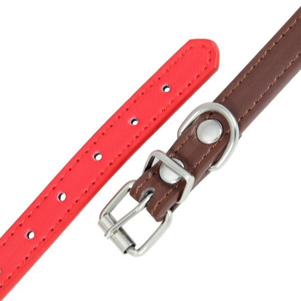 Collier Chat Personnalisé en Cuir PU – Gravure Nom