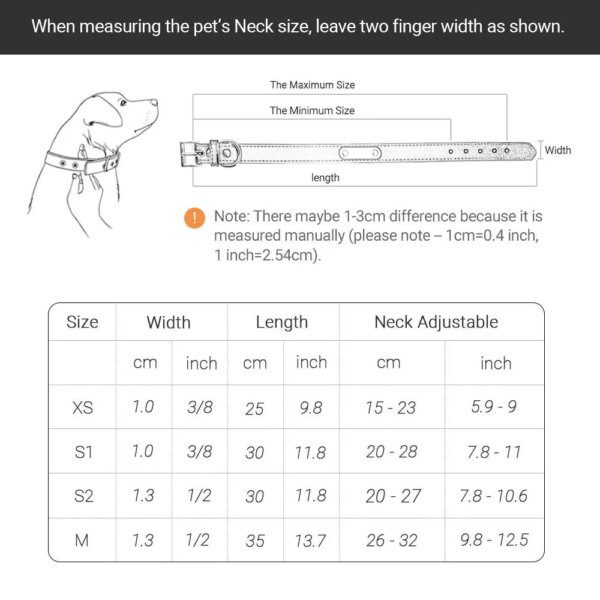 Collier Chat Personnalisé en Cuir PU – Gravure Nom