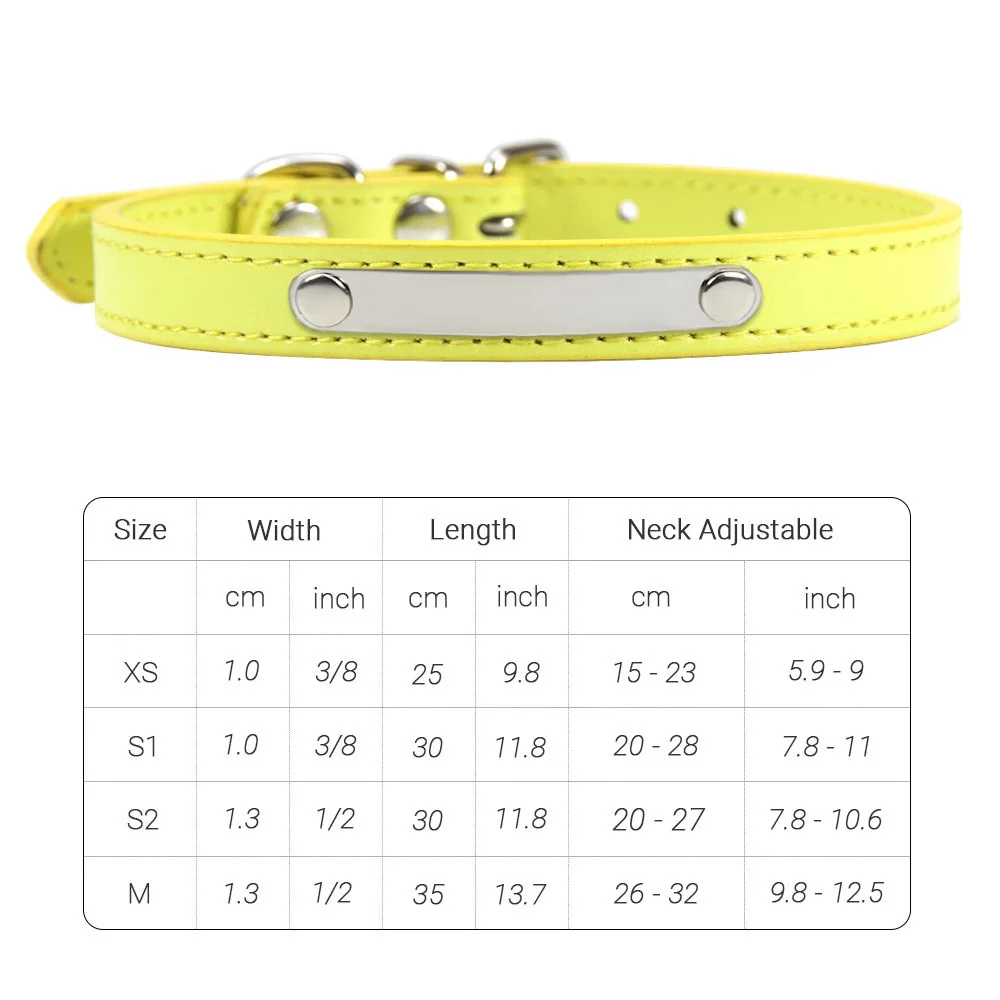 Yellow Pet Collar