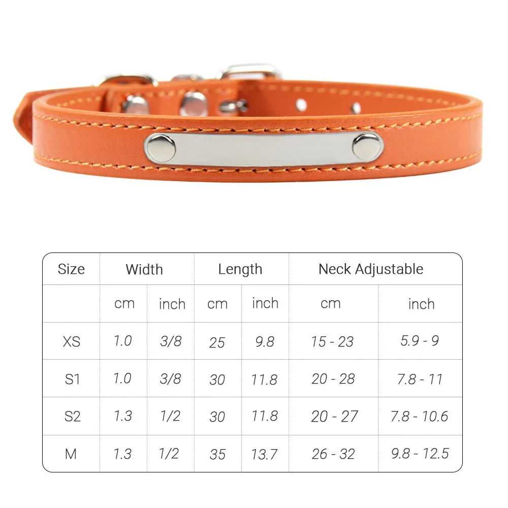 Orange Pet Collar