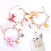 Collier Chat Princesse en Perles – Bijou Élégant pour Fêtes