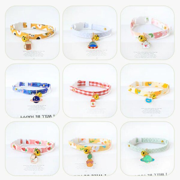 Collier Chat & Chiot Personnalisé Lettrage Laser