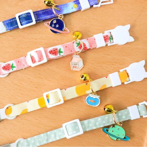 Collier Chat & Chiot Personnalisé Lettrage Laser