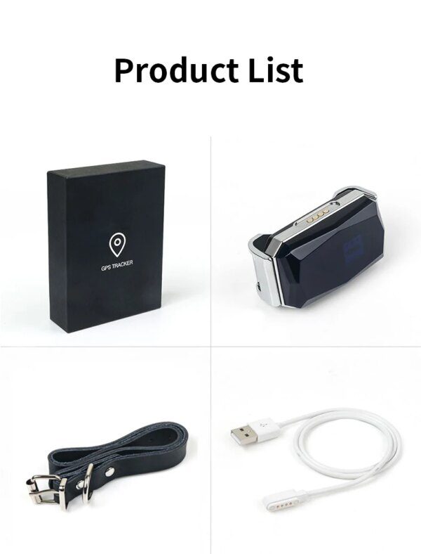 Collier GPS Chat & Chien – Mini Traceur Intelligent IP67 Anti-Perte