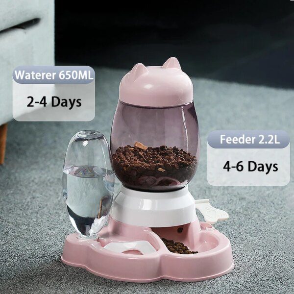 92171-1acf8c.jpg Mangeoire Automatique 2-en-1 pour Chien & Chat
