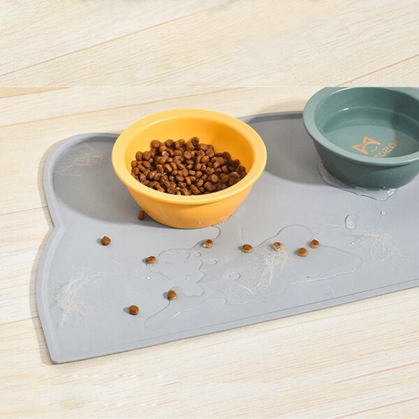 Tapis d’Alimentation en Silicone pour Chien & Chat