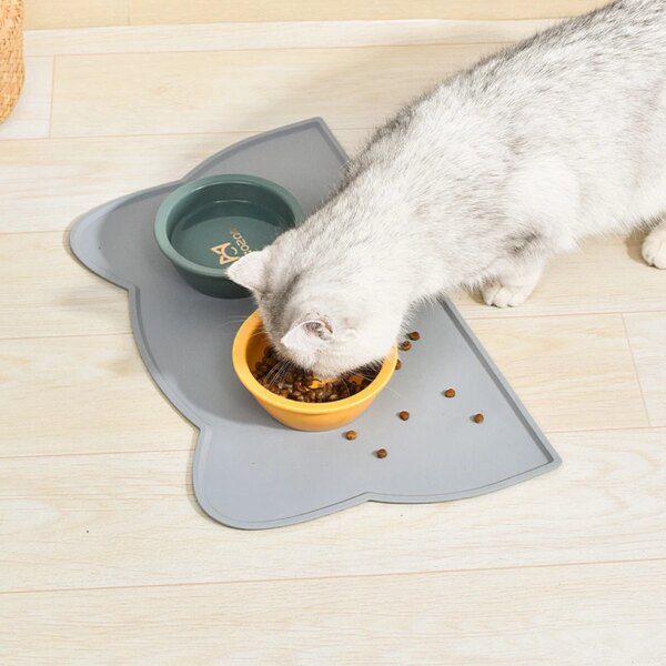 Tapis d’Alimentation en Silicone pour Chien & Chat