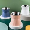 Gamelle Chat Surélevée en Acier Inoxydable – Protection du Cou
