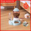 Distributeur automatique croquettes eau chat 2 en 1