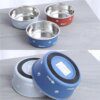 Gamelle Chat & Chien – Bol en Acier Inoxydable Antidérapant