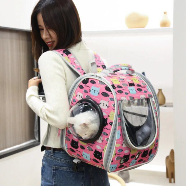 Sac à dos chat intelligent A0317 – Capsule électronique respirante