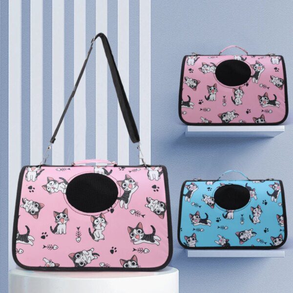 92685-42b73f.jpg Sac de transport pliable pour chat & petit chien – Sac à main respirant
