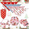 Bandana chien Saint-Patrick – Lot de 20 bandanas triangulaires