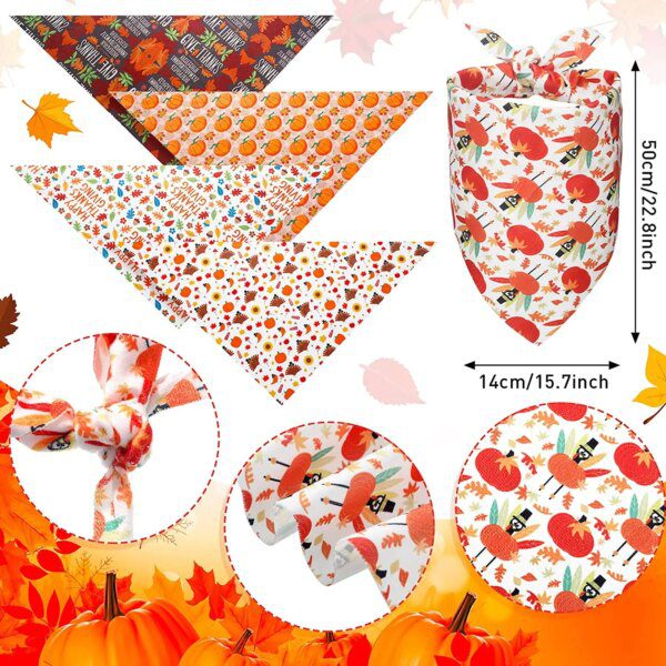Bandana chien Saint-Patrick – Lot de 20 bandanas triangulaires
